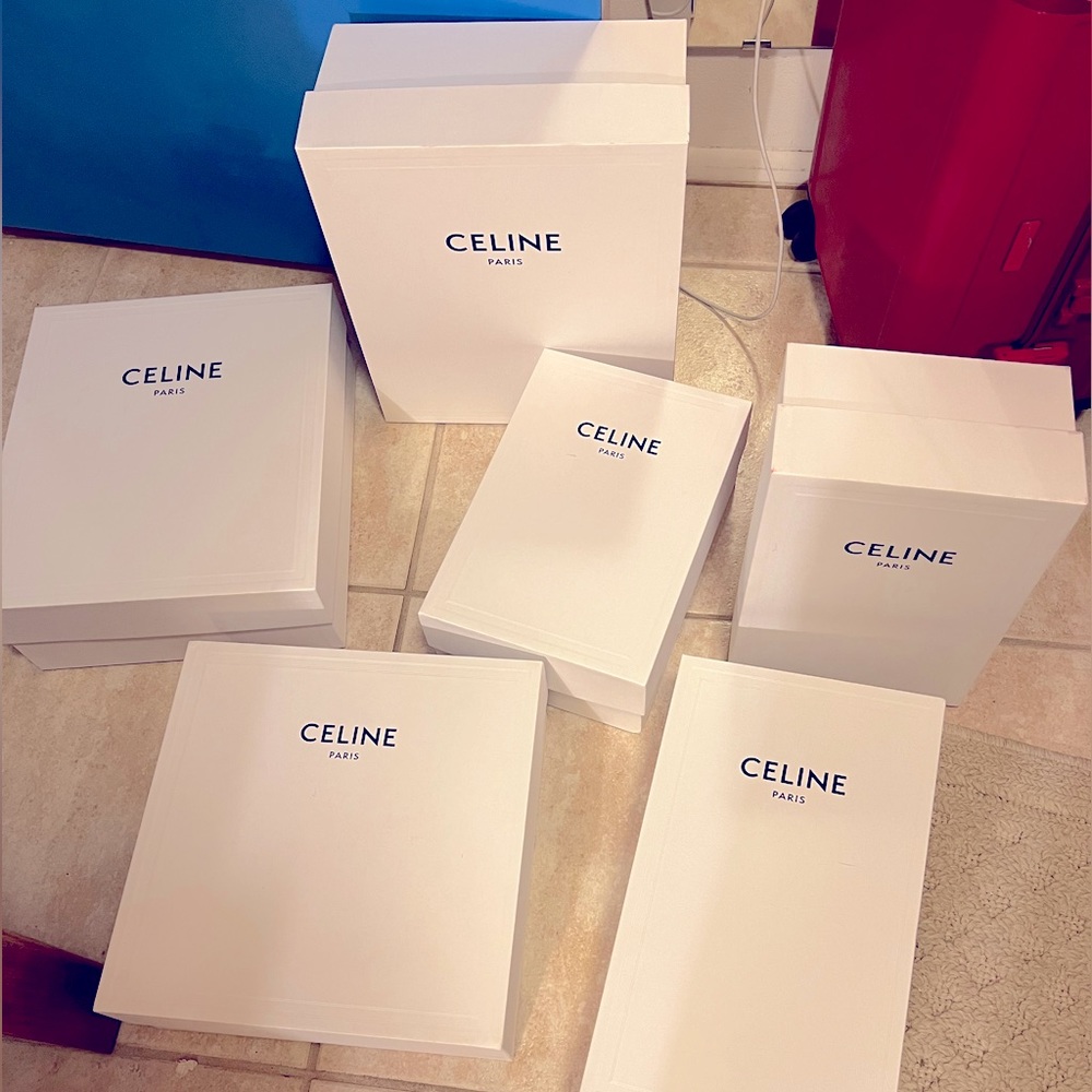 CELINE 6 bundle boxes